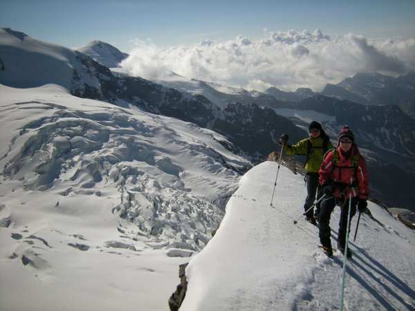 Les 4000 du Val d'Ayas en 2 jours : Castor, Breithorn, Pollux