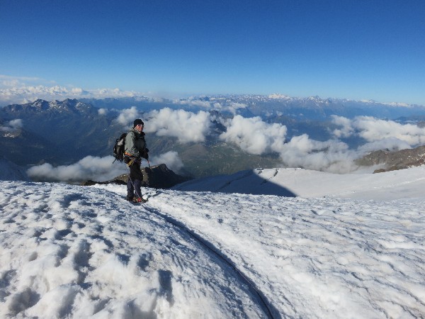 Sommets du Mont-Rose en 4 jours depuis Gressoney