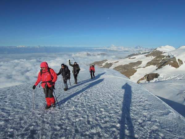 Sommets du Mont-Rose en 2 jours depuis Gressoney